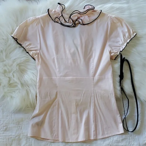 iz byer ruffly blouse - Picture 4 of 10